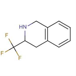 Isoquinoline, 1,2,3,4-tetrahydro-3-(trifluoromethyl)- molecular structure