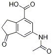6-acetamido-1-oxo-2,3-dihydroindene-4-carboxylic acid