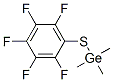 Trimethyl[(pentafluorophenyl)thio]germane