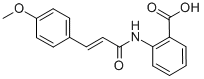 2-{[(2E)-3-(4-METHOXYPHENYL)PROP-2-ENOYL]AMINO}BENZOIC ACID