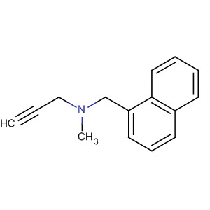 1-Naphthalenemethanamine, N-methyl-N-2-propynyl- molecular structure