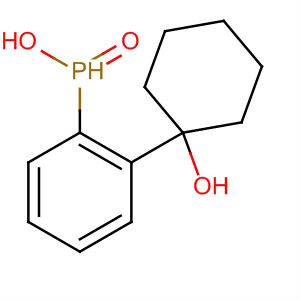 Phosphinic acid, (1-hydroxycyclohexyl)phenyl- molecular structure