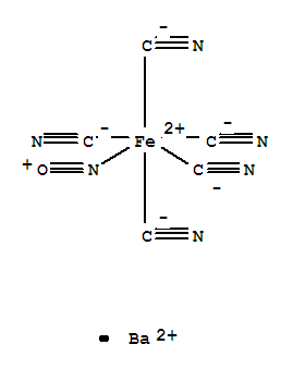 barium iron(4+) cyanide oxoazanide (1:1:5:1)