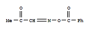 1-[(benzoyloxy)imino]propan-2-one molecular structure
