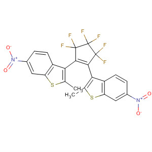Benzo[b]thiophene,3,3'-(3,3,4,4,5,5-hexafluoro-1-cyclopentene-1,2-diyl)bis[2-methyl-6-nitro-