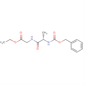 Glycine, N-[N-[(phenylmethoxy)carbonyl]-L-alanyl]-, ethyl ester molecular structure