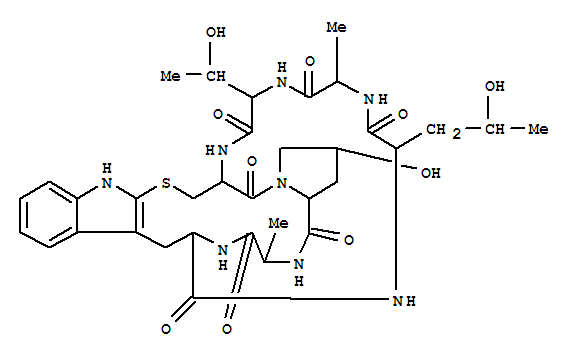 desmethylphalloin molecular structure