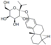 .alpha.-D-Galactopyranoside, (4bS,8aS)-4b,5,6,7,8,8a,9,10-octahydro-4b,8,8-trimethyl-1-(1-methylethyl)-2-phenanthrenyl molecular structure