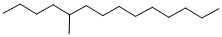 5-METHYLTETRADECANE molecular structure