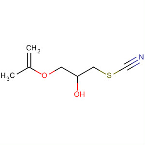 Thiocyanic acid, 2-hydroxy-3-(2-propenyloxy)propyl ester molecular structure