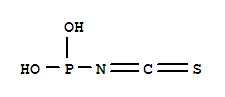 Phosphor(isothiocyanatidous)acid (8CI,9CI) molecular structure
