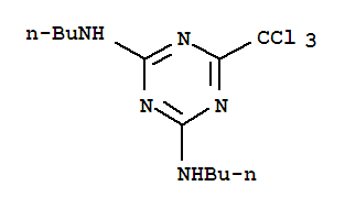 N,N'-dibutyl-6-(trichloromethyl)-1,3,5-triazine-2,4-diamine