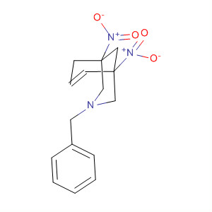 3-Azabicyclo[3.3.1]non-6-ene, 1,5-dinitro-3-(phenylmethyl)- molecular structure