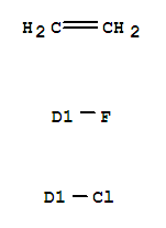 Ethene, chlorofluoro- molecular structure