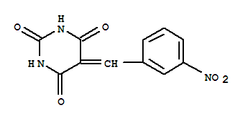 2,4,6(1H,3H,5H)-pyrimidinetrione, 5-[(3-nitrophenyl)methylene]-