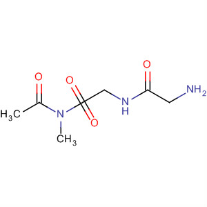 Glycinamide, N-acetylglycyl-N-methyl- molecular structure