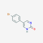 5-(4-bromophenyl)-1h-pyrimidin-2-one molecular structure