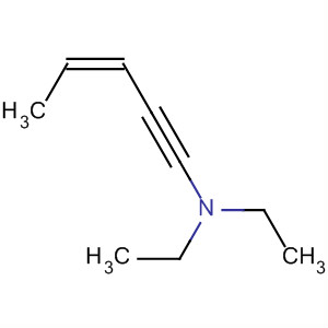 3-Penten-1-yn-1-amine, N,N-diethyl-, (Z)- molecular structure
