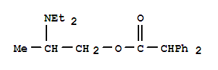 2-(diethylamino)propyl diphenylacetate