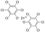 zinc bis(pentachlorophenolate) molecular structure