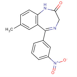 2H-1,4-Benzodiazepin-2-one, 1,3-dihydro-7-methyl-5-(3-nitrophenyl)-