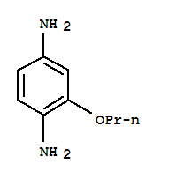 2-propoxybenzene-1,4-diamine molecular structure
