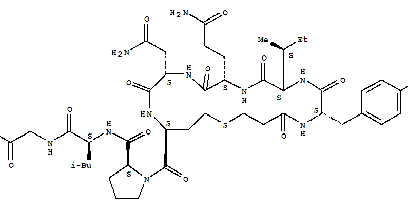 oxytocin, deamino-6-carba-
