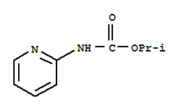 propan-2-yl pyridin-2-ylcarbamate molecular structure