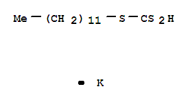 dodecyl hydrogen carbonotrithioate molecular structure