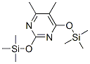 2,6-Bis[(trimethylsilyl)oxy]-4,5-dimethylpyrimidine molecular structure