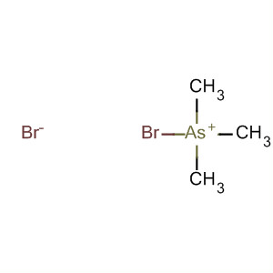 Arsonium, bromotrimethyl-, bromide molecular structure