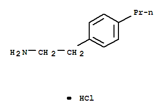 2-(4-propylphenyl)ethanamine molecular structure
