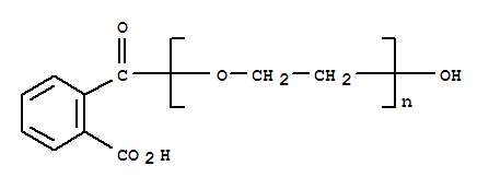 (C2H4O)nC8H6O4 molecular structure