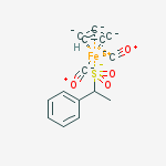 Carbon Monoxide;cyclopenta-1,3-diene;iron(6+);1-sulfinatoethylbenzene