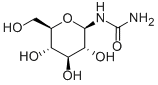 beta-D-glucopyranosylurea molecular structure