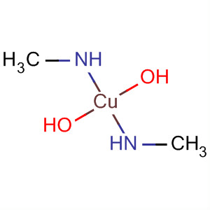 Copper, dihydroxybis(methanamine)- molecular structure