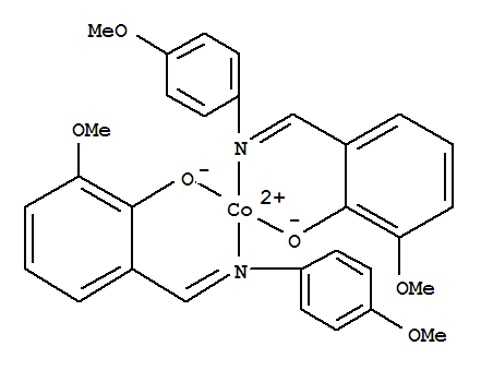 (6Z)-2-methoxy-6-{[(4-methoxyphenyl)amino]methylidene}cyclohexa-2,4-dien-1-one - cobalt (2:1)