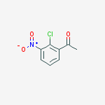 1-(2-Chloro-3-nitrophenyl)ethanone molecular structure