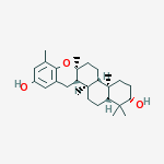 4,4,8-Trimethyl-16,24-cyclo-D(17a)-homo-17a-oxa-5α-chola-16,20(22),23-triene-3β,23-diol molecular structure