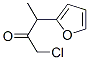 2-Butanone,  1-chloro-3-(2-furanyl)- molecular structure