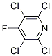 Pyridine, 2,3,5,6-tetrachloro-4-fluoro- molecular structure