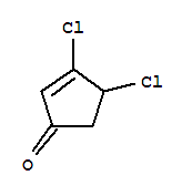 2-Cyclopenten-1-one,3,4-dichloro- molecular structure