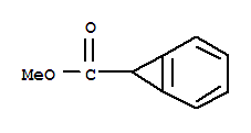 Bicyclo[4.1.0]hepta-1,3,5-triene-7-carboxylicacid, methyl ester molecular structure