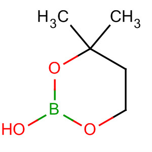 1,3,2-Dioxaborinane, 2-hydroxy-4,4-dimethyl- molecular structure