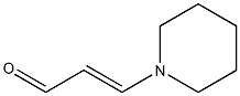 3-(Piperidin-1-yl)acrylaldehyde molecular structure