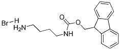 N-FMoc-1,4-butanediaMine hydrobroMide molecular structure