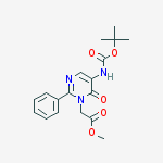METHYL 2-(5-(BOC-AMINO)-6-OXO-2-PHENYLPYRIMIDIN-1(6H)-YL)ACETATE