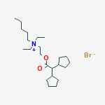 DIETHYL(2-HYDROXYETHYL)PENTYLAMMONIUM BROMIDE,DICYCLOPENTYLACETATE