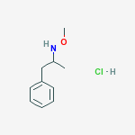 N-methoxy-1-phenylpropan-2-amine hydrochloride (1:1)