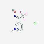 PYRIDINIUM,1-METHYL-3-(TRIFLUOROACETYL),CHLORIDE,OXIME